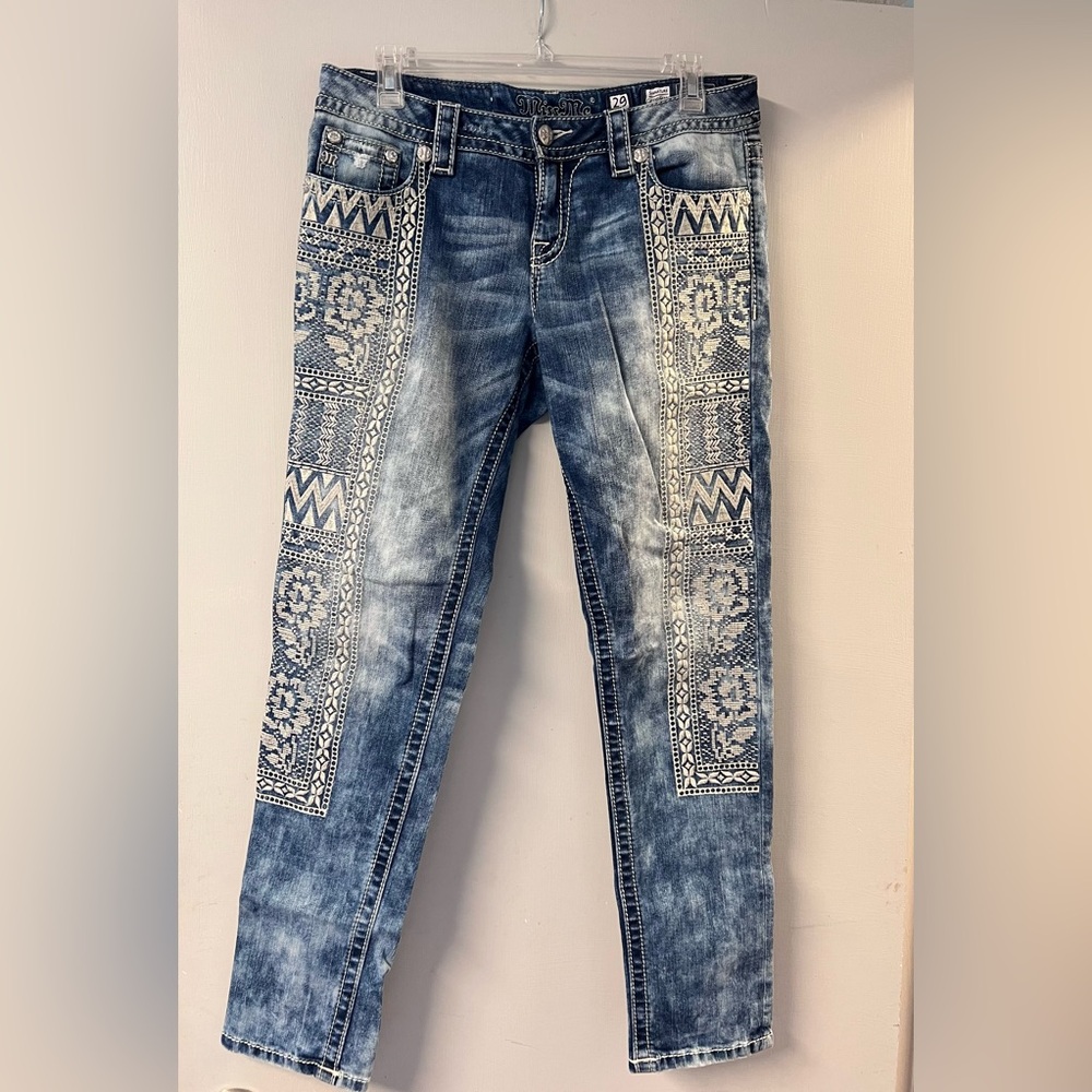 Skinny Cuffed Miss Me-size 29